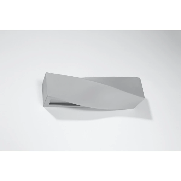 Kinkiet ceramiczny SIGMA SL.0869 szary 1xE27
