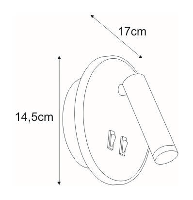 Kinkiet K-8095 z serii SET