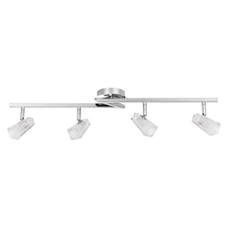 Lampa sufitowa Ariel w zestawie 4xG9 Max.28W Chromowany metal/białe szkło 2408428