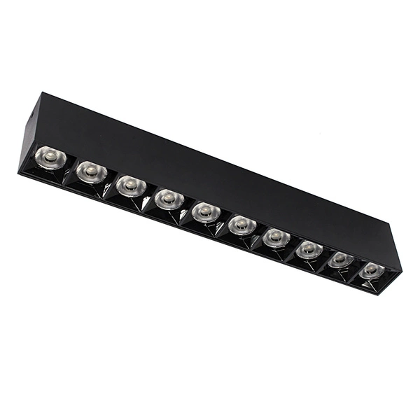 Lampa liniowa natynkowa 30w 3000K czarna JDL-4T