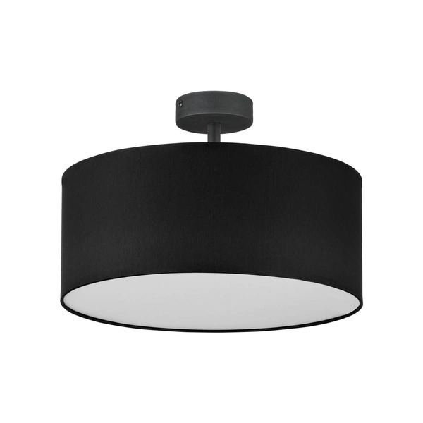 Nowoczesna lampa sufitowa 40cm czarna RONDO 4246 4246