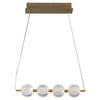 Lampa wisząca Diamond 4 4xLED CCT złota LP-2202/4L GD