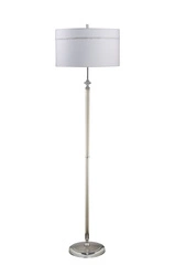 Klasyczna Lampa podłogowa JULIA II wys. 166cm 3xE27 15W IP20 | Satynowany chrom