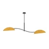 Lampa sufitowa Emibig LOTUS 2 BL MUSTARD 1460/2