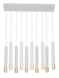 Lampa Sigma SOPEL GRAND 10 biały/złoty lampa wisząca 33392