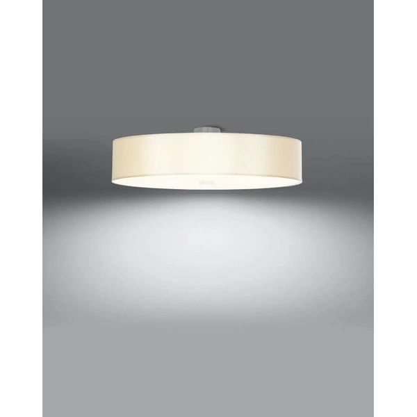 Lampa sufitowa SKALA SL.0809, 60cm, biała, 5x60W E27