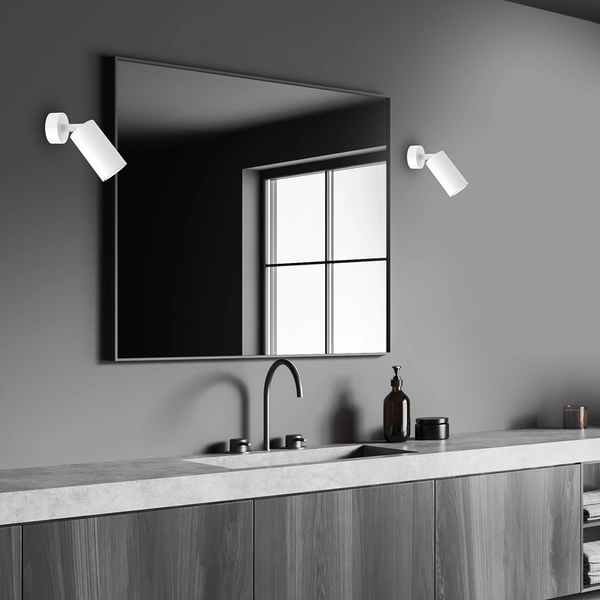 Kinkiet HUDSON, MLP8801, biały, 1x8W GU10