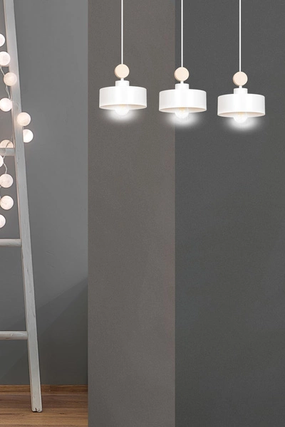 Lampa wisząca Emibig TUNISO 3 Biały 583/3