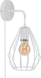 BRYLANT WHITE KINKIET 1 PŁ 2284