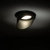 Lampa podtynkowa SOLTA szer. 7.5cm GU10 | czarny 10491