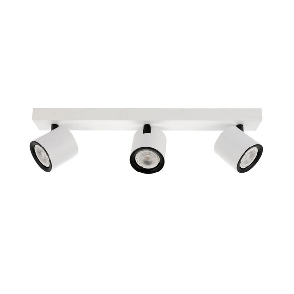 Reflektor sufitowy KARLOTA dł. 46cm 3xGU10 | biały