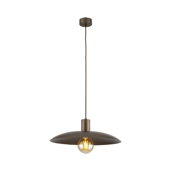 Brązowa lampa wisząca ASTRA BROWN 1XE27 10964