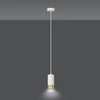 Lampa wisząca Emibig FUMIKO 1 WH/GOLD 815/1