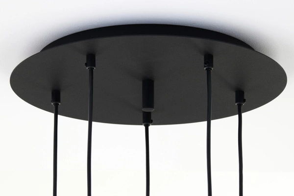 Nowoczesna Lampa wisząca ALAS wys. 35-136cm 5xG10 14W IP20 | Złoty