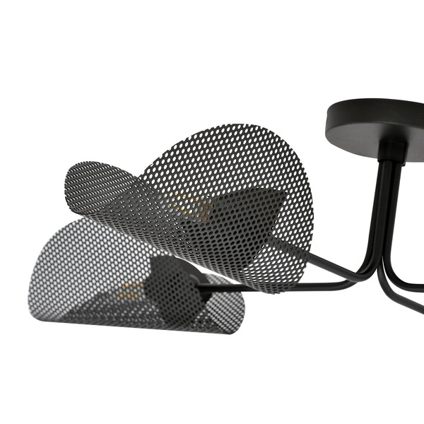 Lampa sufitowa Emibig GOMEZ 4 Czarny oprawa oświetleniowa 1171/4