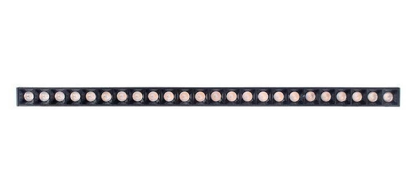 Oprawa szyny magnetycznej DOTS LED 44cm 24W 3000K | B | czarny