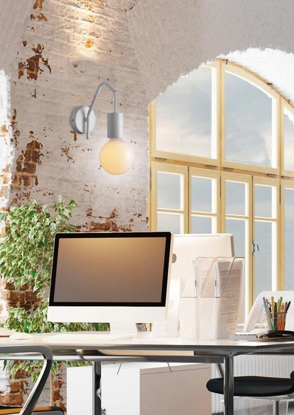 Kinkiet BASSO 21-70982 biały matowy 1x40W E27