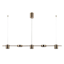 Lampa wisząca Italux Remdal PND-16374-5-COP-GD-4K