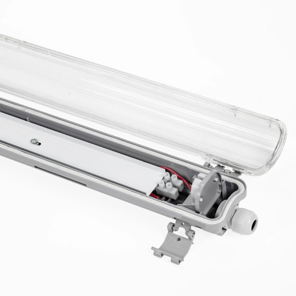 Przelotowa oprawa hermetyczna LIMEA LED TUBE SLIM 20W dł. 158cm | szary