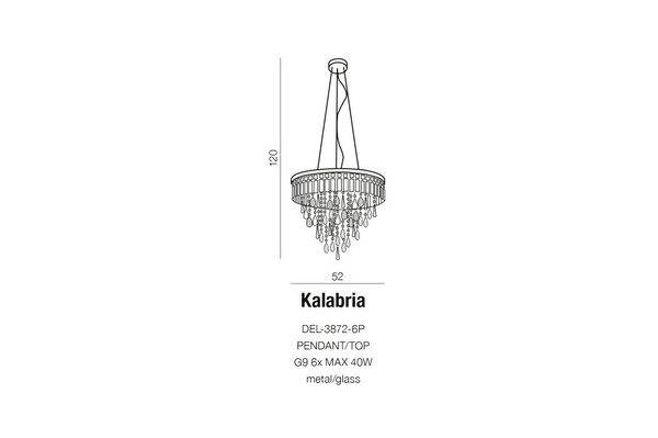 Azzardo KALABRIA PENDANT/TOP 2108