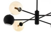 Nowoczesny Żyrandol MOKA wys. 47-69cm 3xG9 3xGU10
14W IP20 | Czarny