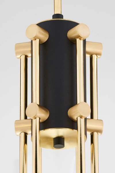 Żyrandol RAMIREZ wys. 64cm 6xE27 15W IP20 | złoty połysk