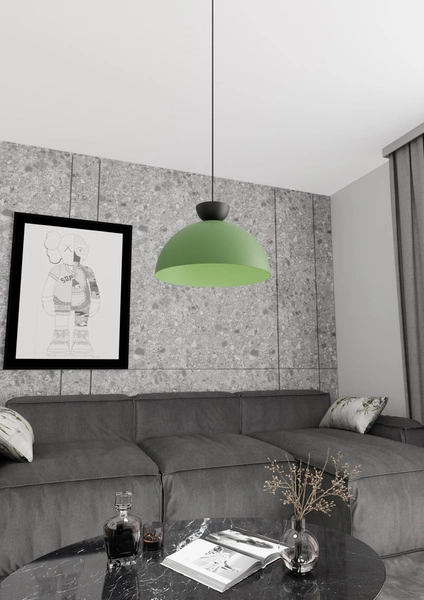 Lampa wisząca Emibig LUNARO 1L BL GREEN 1473/1L