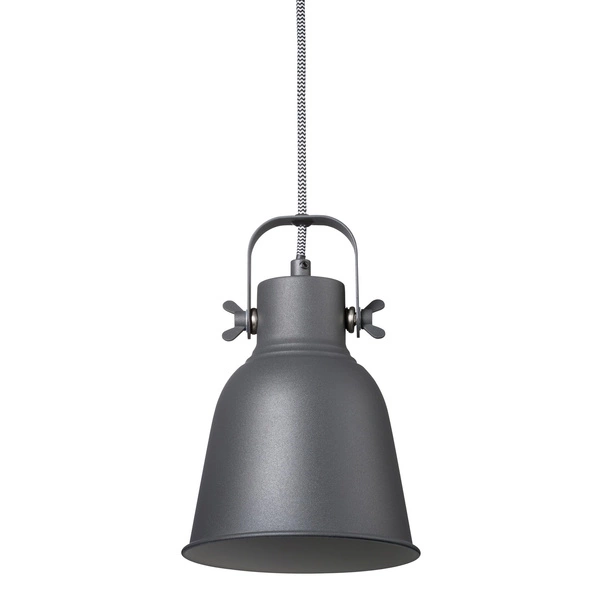 Lampa wisząca ADRIAN E27 25W Metal | Antracyt