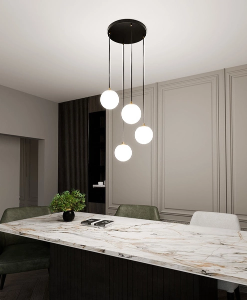 Lampa wisząca Emibig ROYAL 4 BL 1243/4