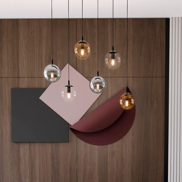 Lampa wisząca Emibig COSMO 6 BL MIX1 714/6M1