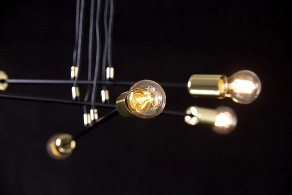 Lampa wisząca Emibig VESIO 6 Czarny 785/6