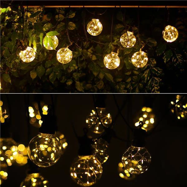 Dekoracyjne oświetlenie LED STRING LIGHTS 10 TRANSPARENT BULBS 8M