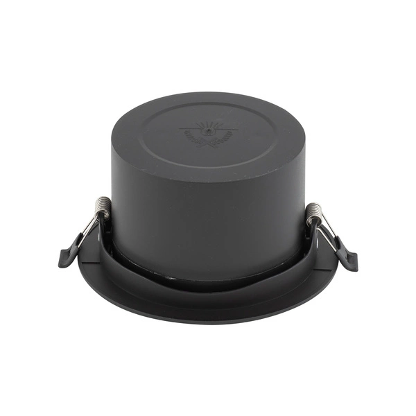 Lampa punktowa podtynkowa EGINA LED szer. 14cm 15W barwa ciepła 3000K | czarny 10557