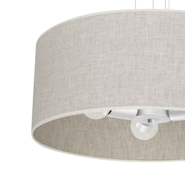 Lampa wisząca LINO, MLP7501, biały/szary, 3x60W E27