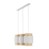 BOHO NEW WHITE LAMPA WISZĄCA 3 PŁ LISTWA 5654