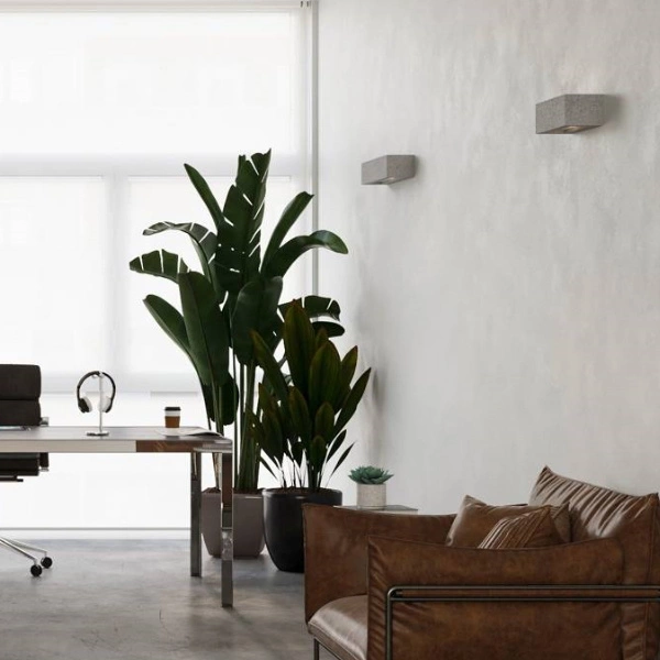 Kinkiet z betonu VEGA 30 SL.0992 E27 30cm