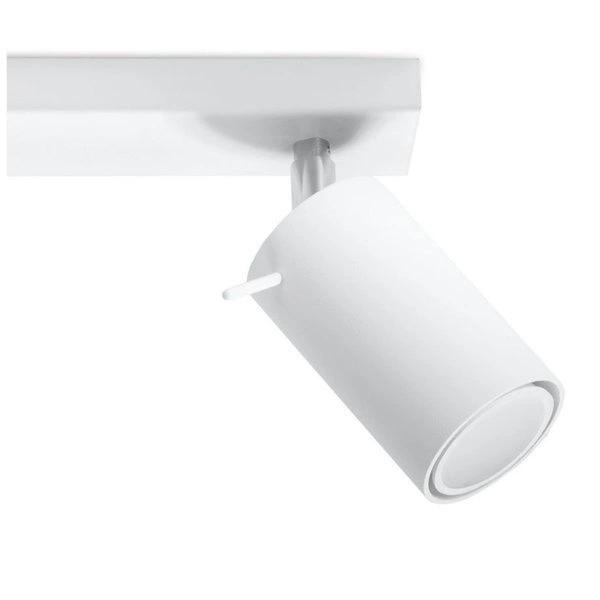 Plafon RING 3 punktowy Stal kolor biały 12W LED, SL.0089