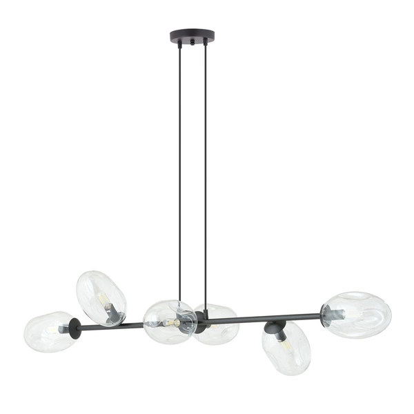 Lampa sufitowa Emibig PANDORA 6 BL TRANSPARENT 1262/6