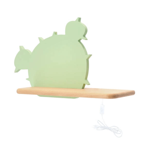 Kinkiet dziecięcy CACTUS 3, 21-01016, zielony, 4W LED, barwa neutralna 4000K