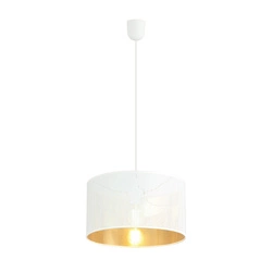 Lampa wisząca Emibig ASTON 1 Biały/GOLD 1147/1