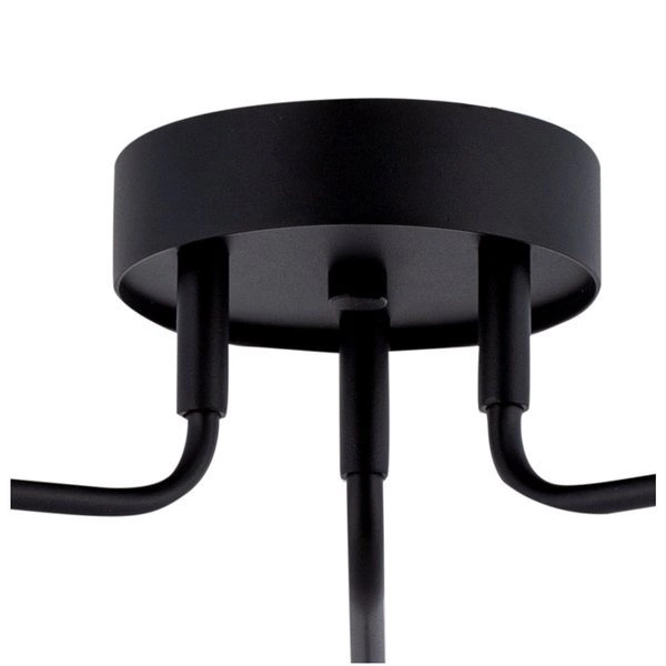 Nowoczesna lampa wisząca szklane kule SOL 3 czarny 32181