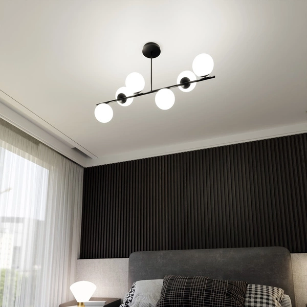 Lampa sufitowa Emibig BIOR 6 Czarny 1020/6