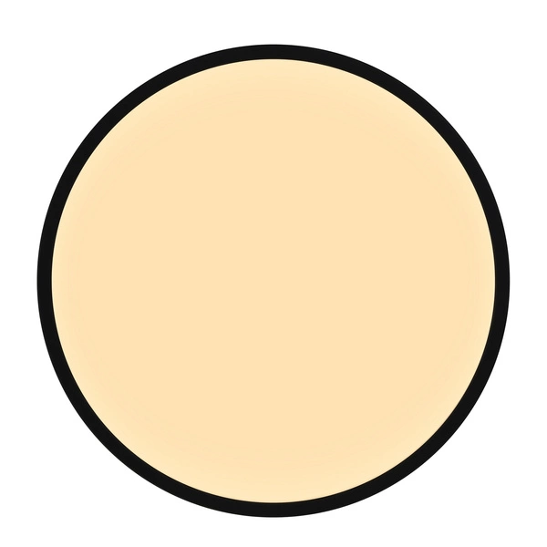 Lampa sufitowa OJA LED 2700K Biała ciepła Plastik | Czarny