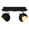 Lampa listwa 2 pkt KANA  czarno - złota 2722204