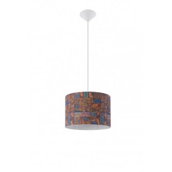 Lampa wisząca TAJ SL.0551 wielokolorowa 1xE27