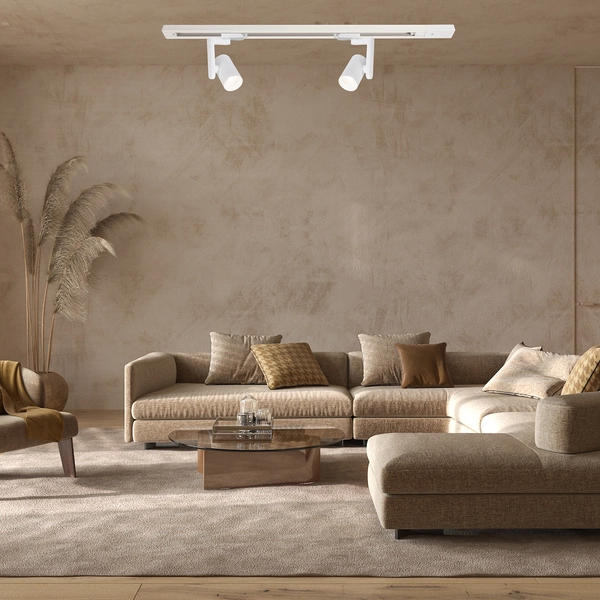 Oprawa Timor Track Biały 1xGU10