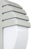 Stojąca lampa zewnętrzna słupek CITY 11836 R AL | srebrny
