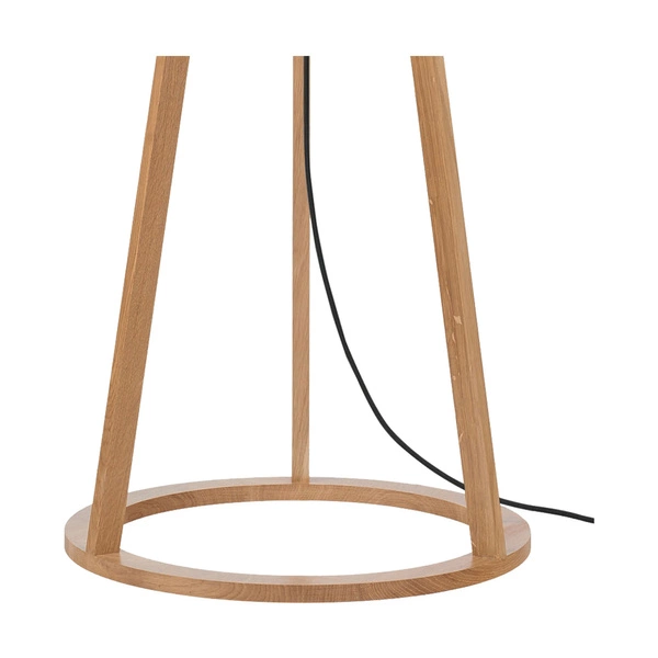 Konan Lampa Podłogowa 1xE27 Max,60W Dąb Olejowany/Antracyt/Kremowy 6422174