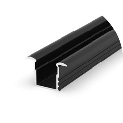 Profil LED P18-1 100cm szer. 12mm | do osłonek C1/C4 | czarny