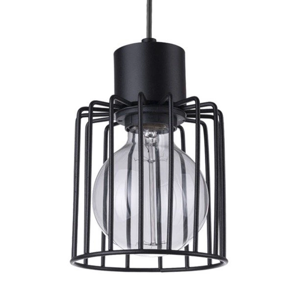 Lampa wisząca listwa II LUTO KWADRAT czarna